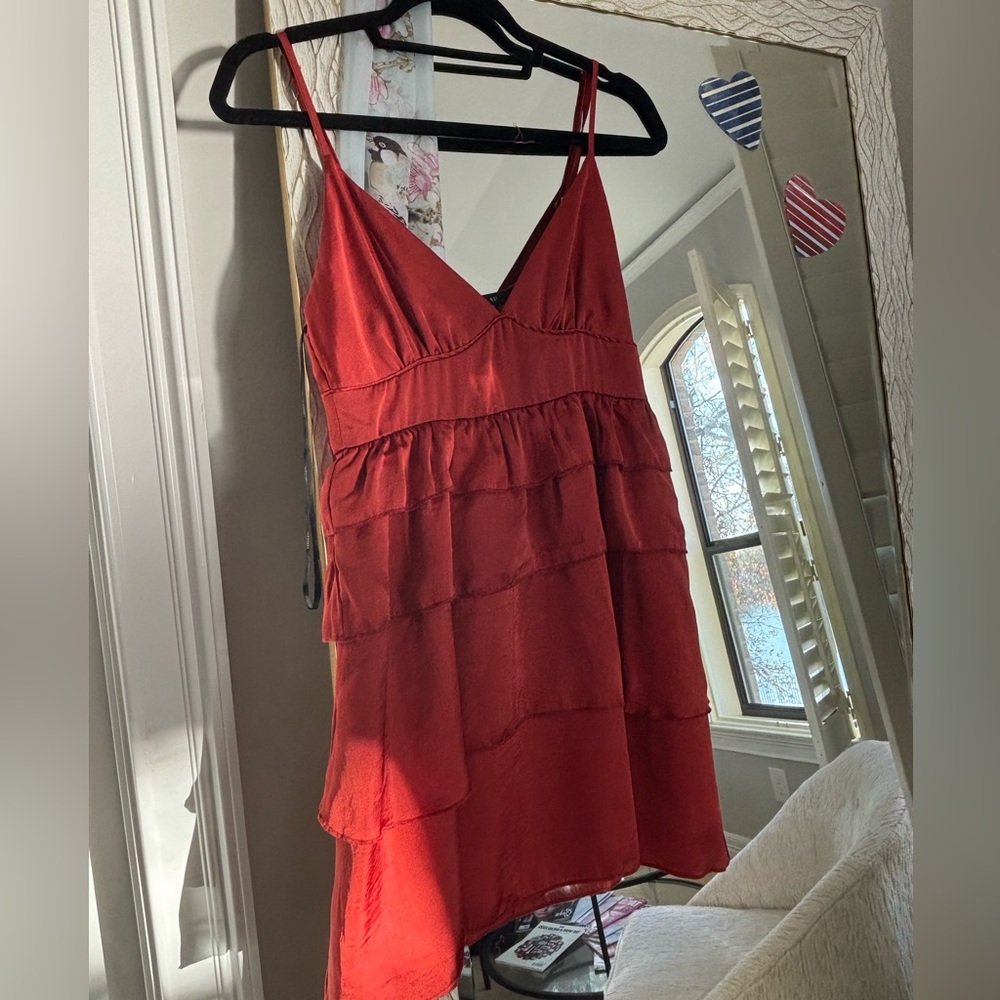 Tiered Mini Dress